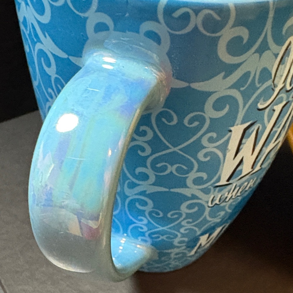 PAIR of Disney Princess Character Mugs — Blue & Yellow Interiors - set of 2 - Picture 8 of 11